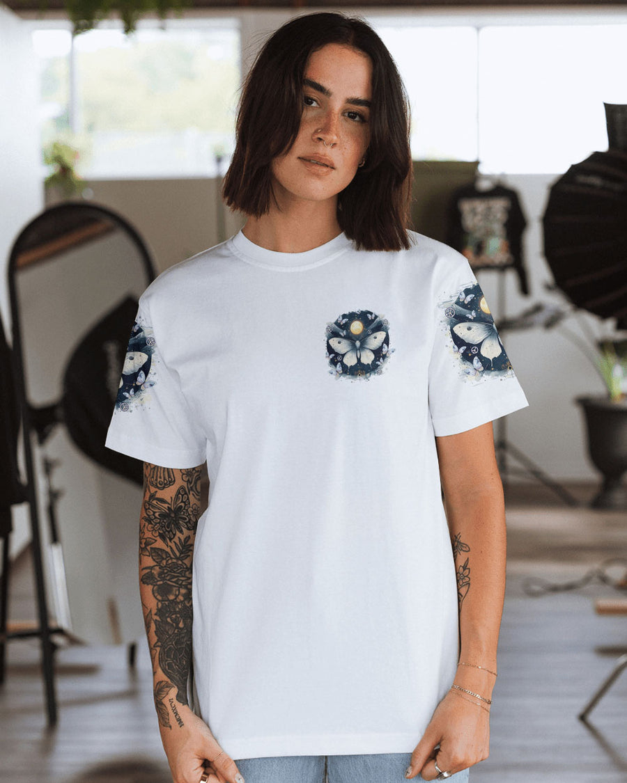HELLO DARKNESS MY OLD FRIEND BUTTERFLY ALL OVER PRINT