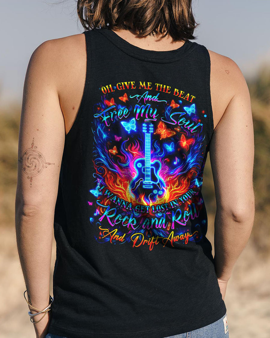 GIVE ME THE BEAT GUITAR ALL OVER PRINT