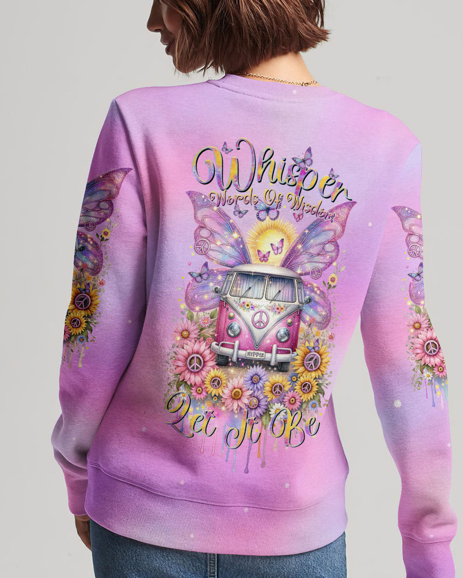 WHISPER WORDS OF WISDOM ALL OVER PRINT