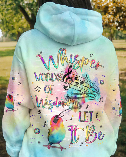WHISPER WORDS OF WISDOM ALL OVER PRINT
