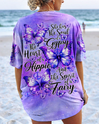 SPIRIT OF A FAIRY BUTTERFLIES ALL OVER PRINT