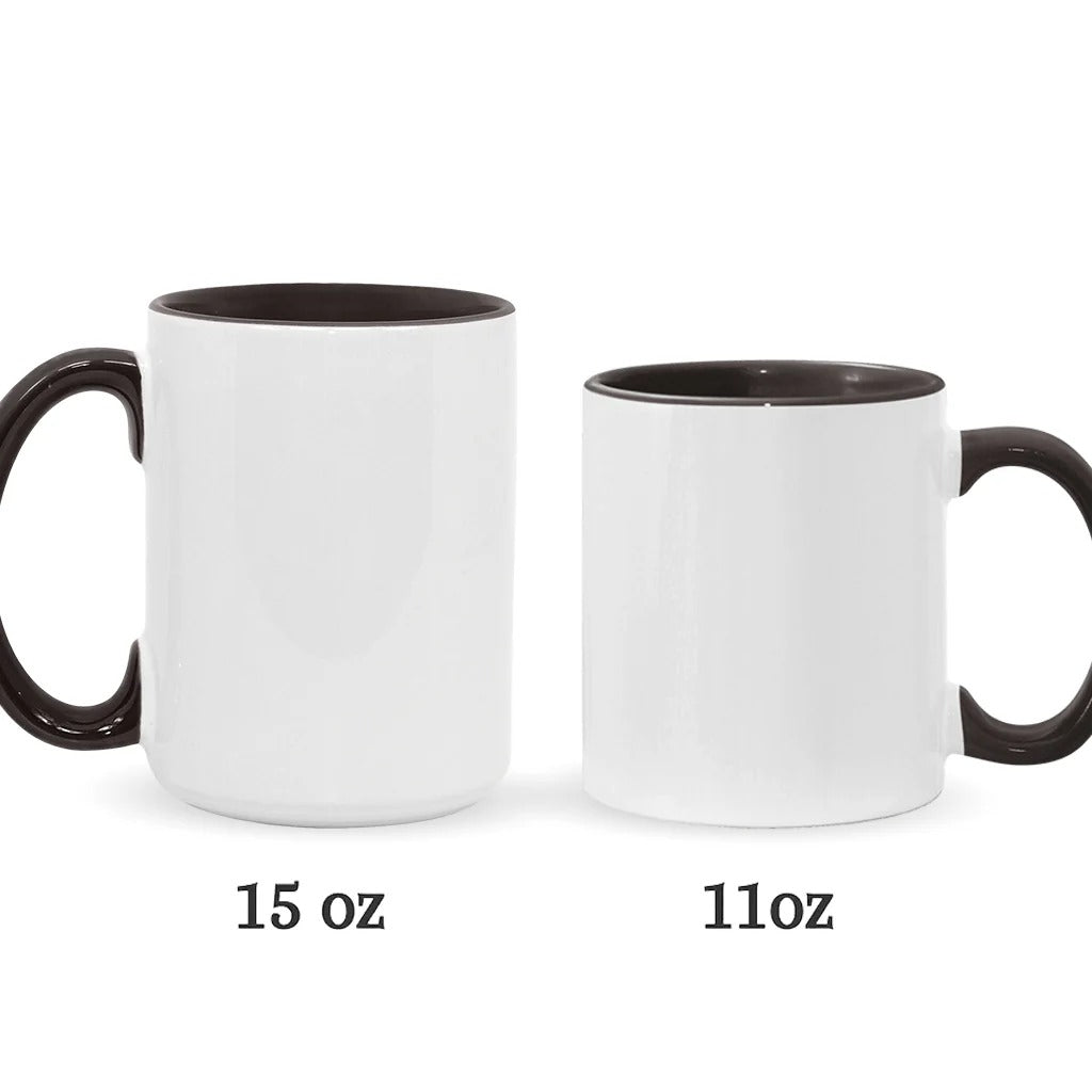 Owl In Tree - Personalized Owl Accent Mug