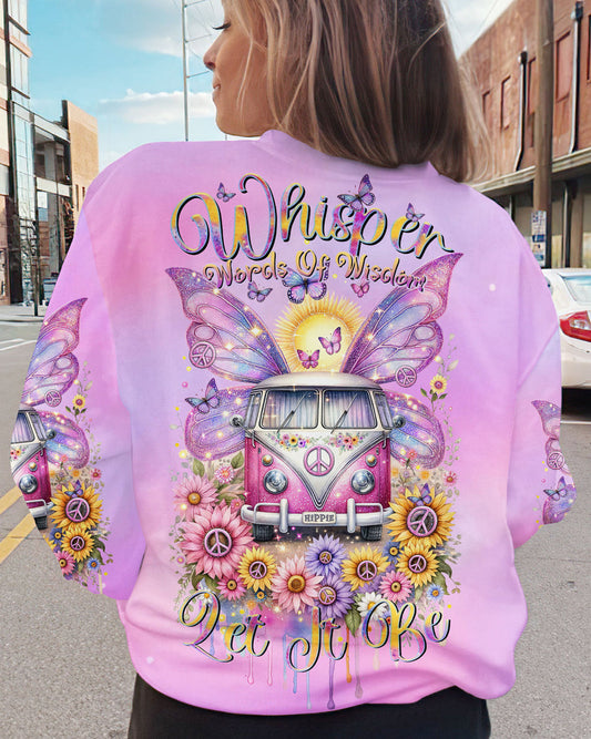 WHISPER WORDS OF WISDOM ALL OVER PRINT
