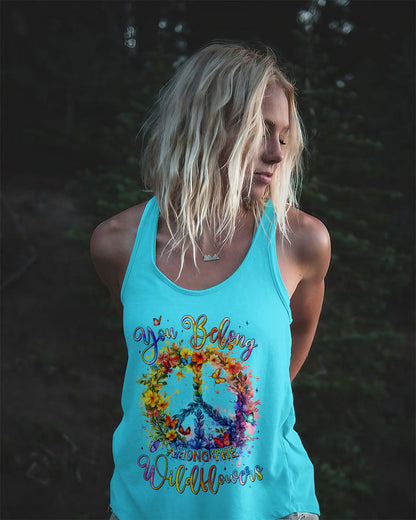 YOU BELONG AMONG THE WILDFLOWERS ALL OVER PRINT