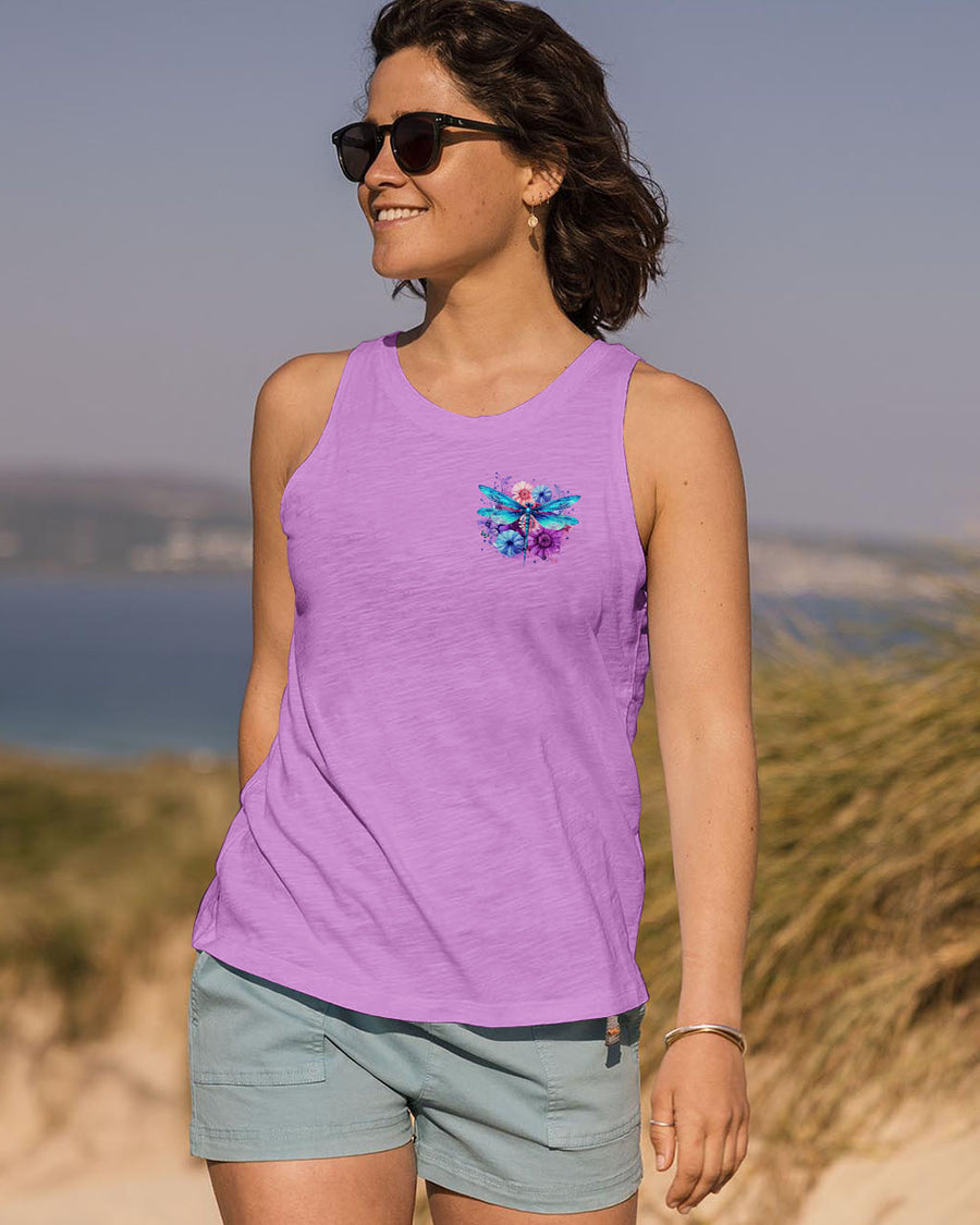 JUST BREATHE DRAGONFLY ALL OVER PRINT