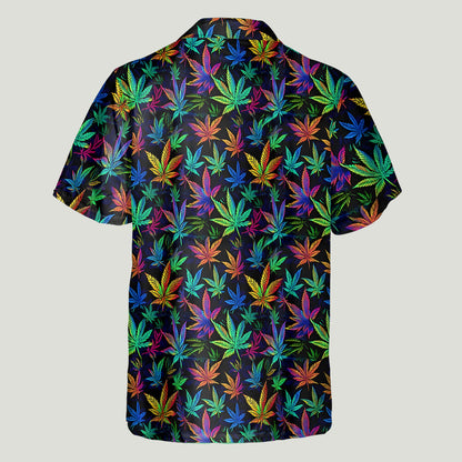 Colorful 420 - Personalized Weed Hawaiian Shirt