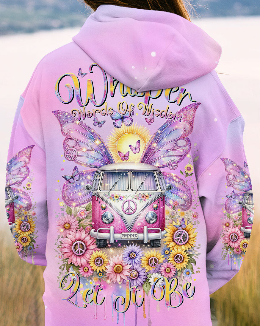 WHISPER WORDS OF WISDOM ALL OVER PRINT