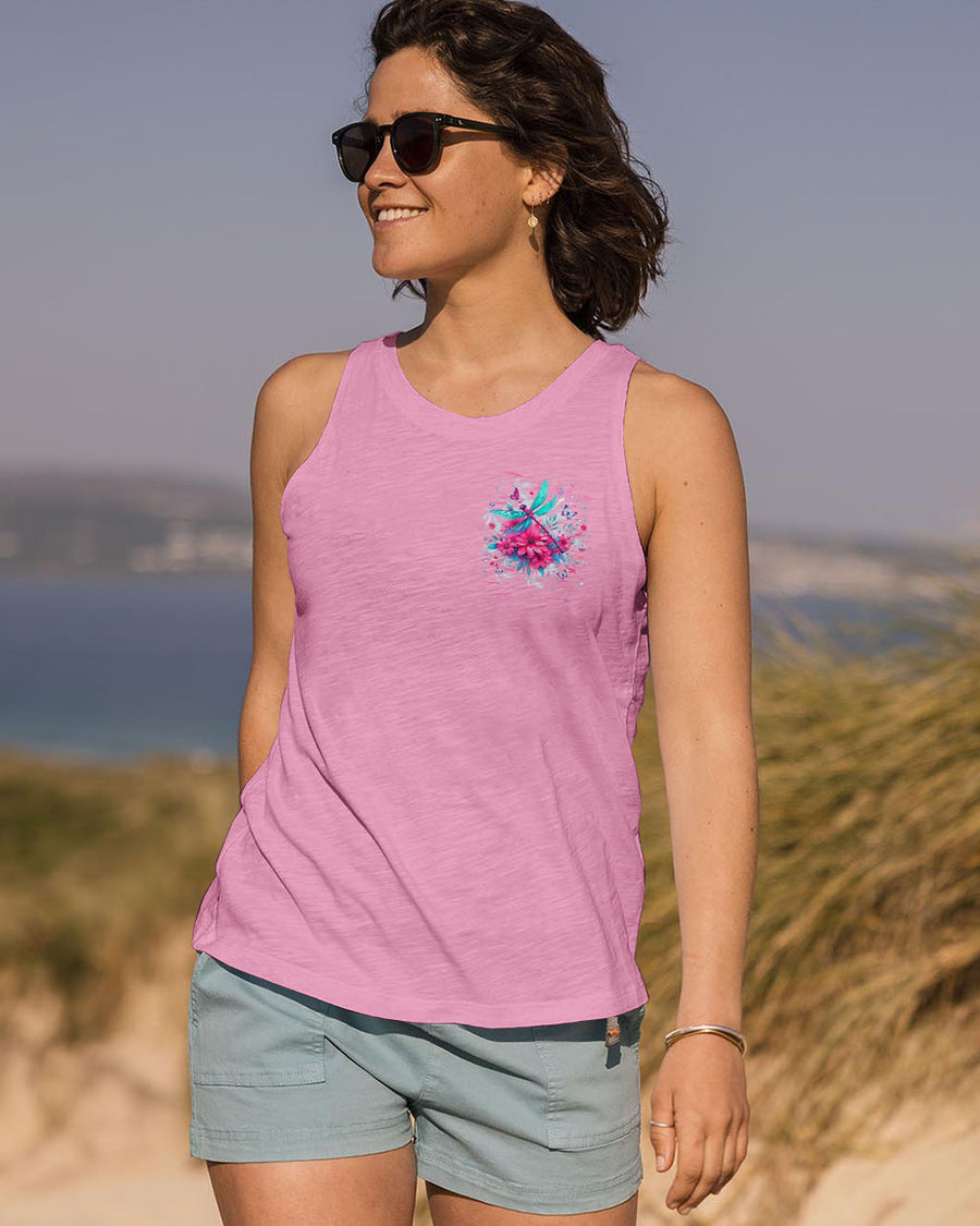 JUST BREATHE DRAGONFLY ALL OVER PRINT