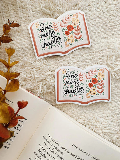 One More Chapter Sticker Decal
