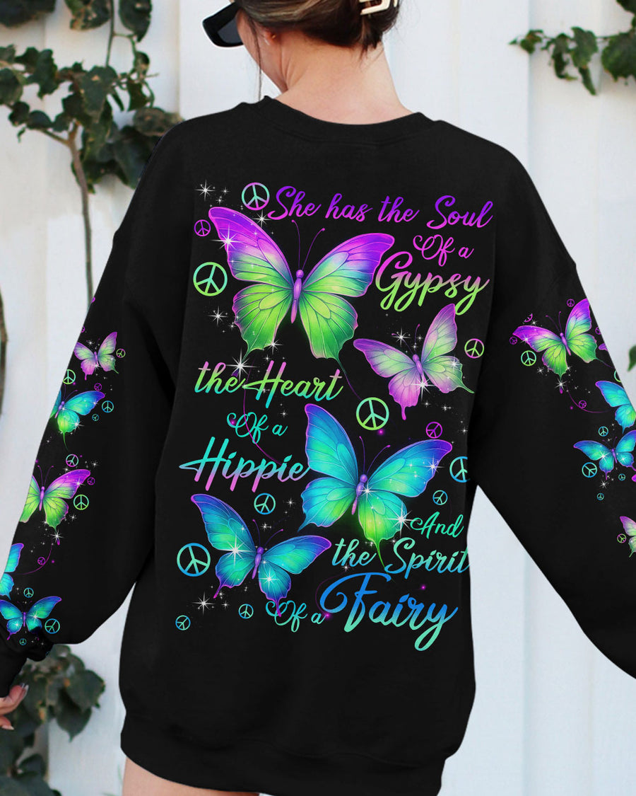 SPIRIT OF A FAIRY BUTTERFLY ALL OVER PRINT