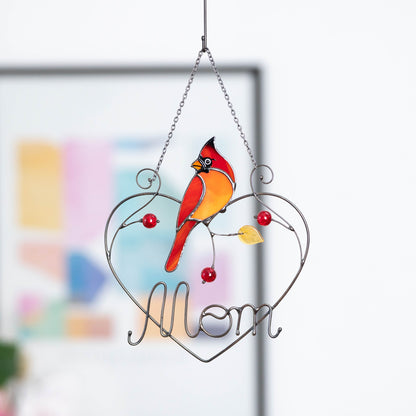 Cardinal Acrylic Window Hangings Decor