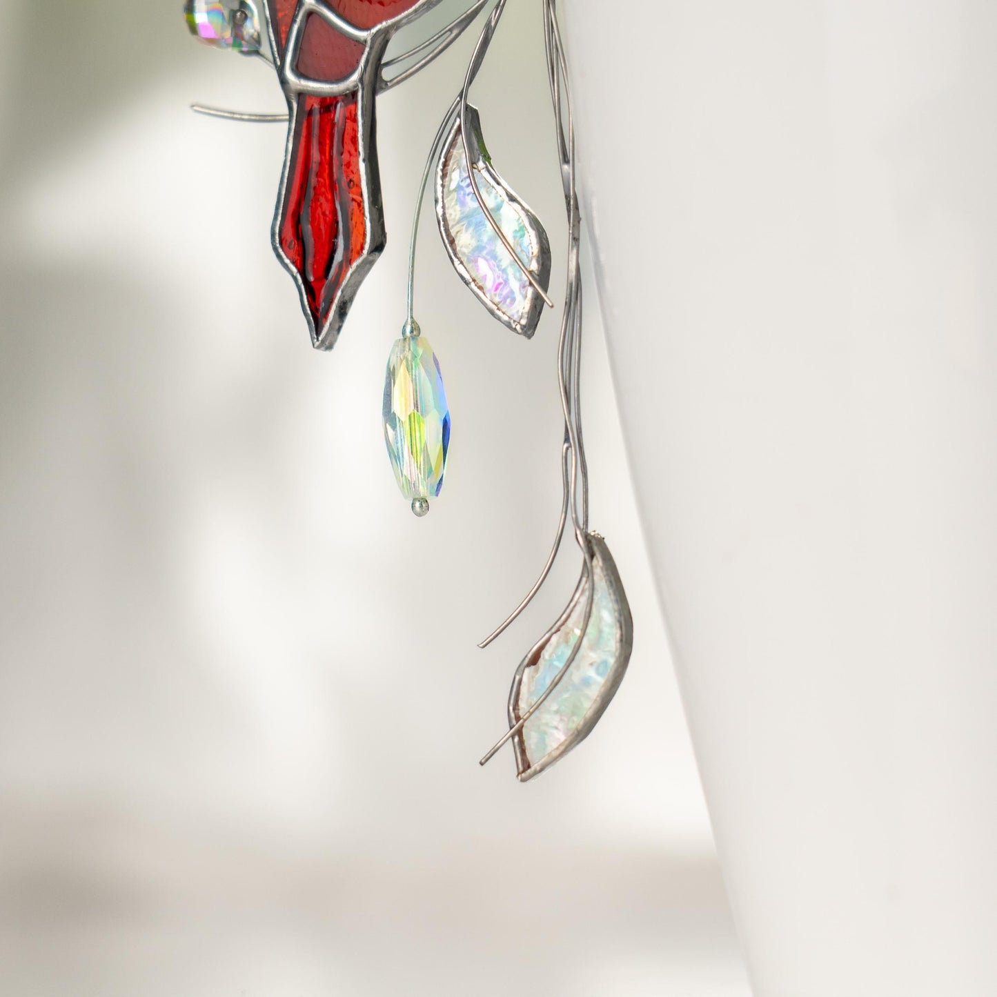 Cardinal Acrylic Window Hangings Decor