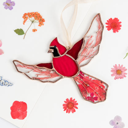 Cardinal Suncatcher Hangings Decor, Cardinal Acrylic Window