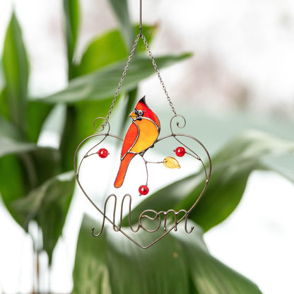Cardinal Acrylic Window Hangings Decor