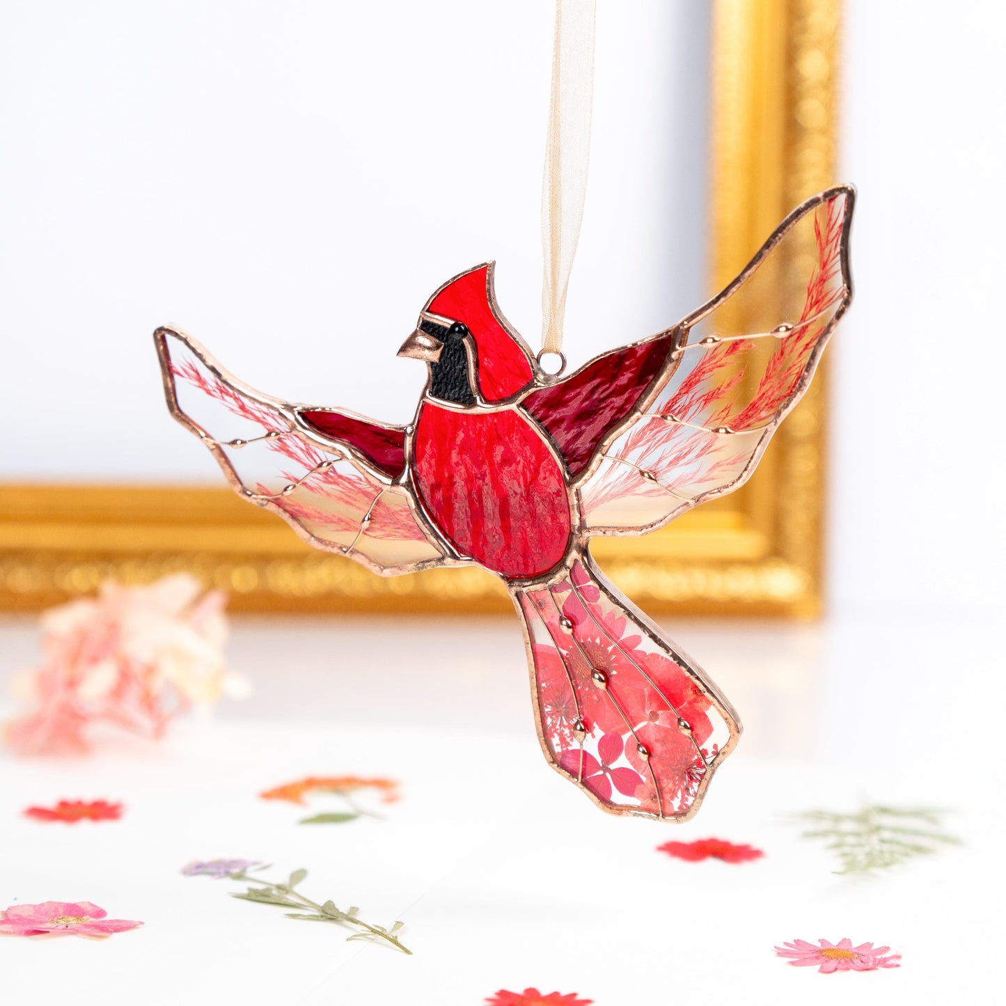 Cardinal Suncatcher Hangings Decor, Cardinal Acrylic Window
