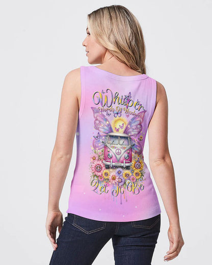 WHISPER WORDS OF WISDOM ALL OVER PRINT