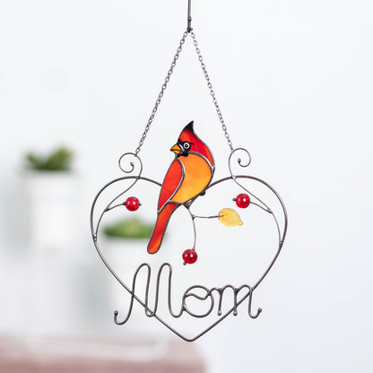 Cardinal Acrylic Window Hangings Decor