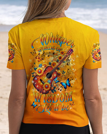 WHISPER WORDS OF WISDOM ALL OVER PRINT