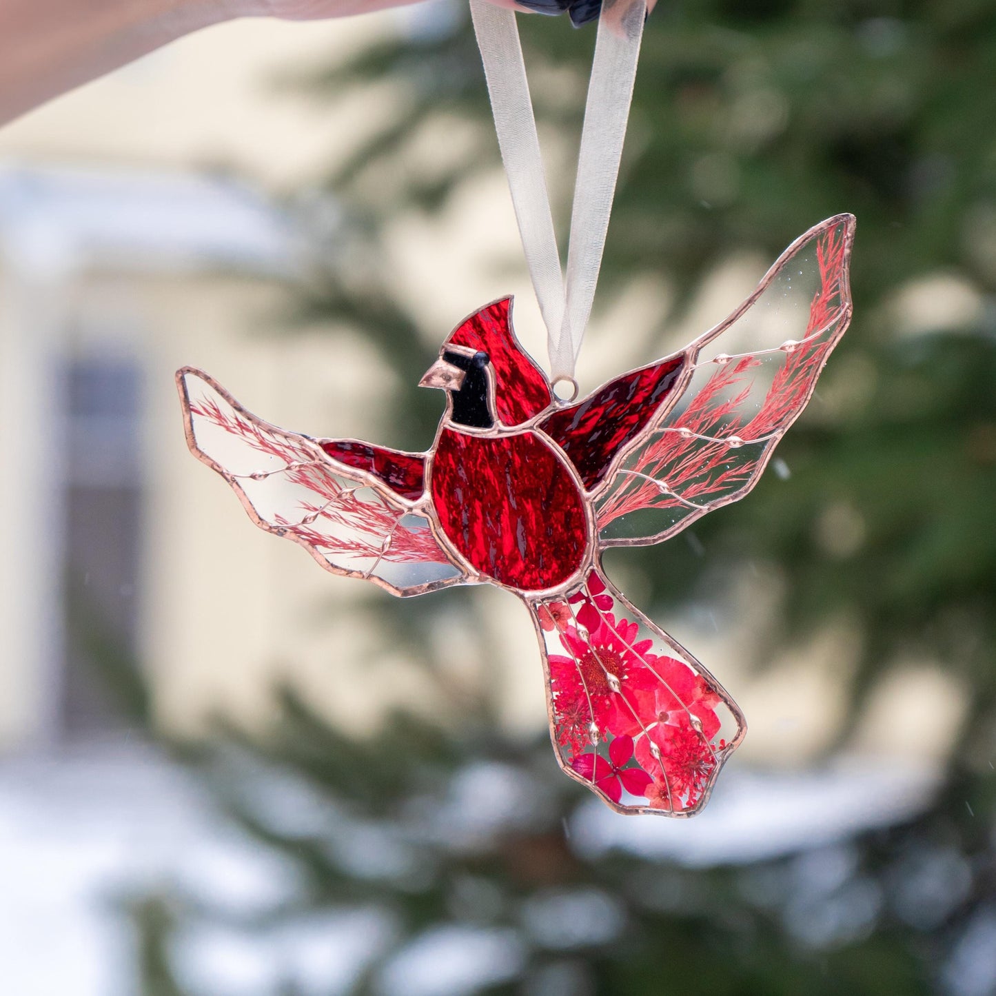 Cardinal Suncatcher Hangings Decor, Cardinal Acrylic Window