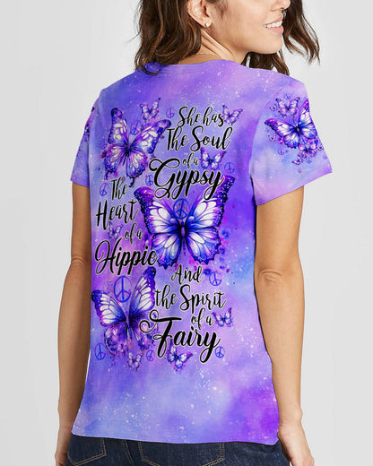 SPIRIT OF A FAIRY BUTTERFLIES ALL OVER PRINT