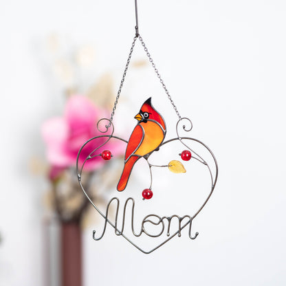 Cardinal Acrylic Window Hangings Decor