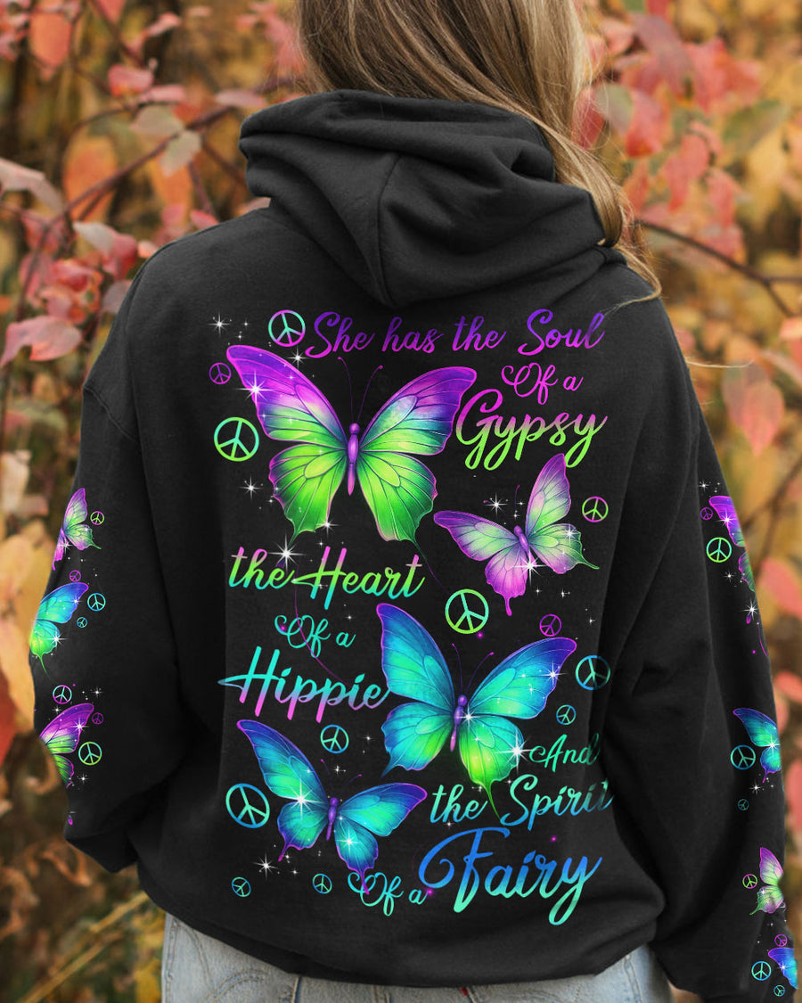 SPIRIT OF A FAIRY BUTTERFLY ALL OVER PRINT