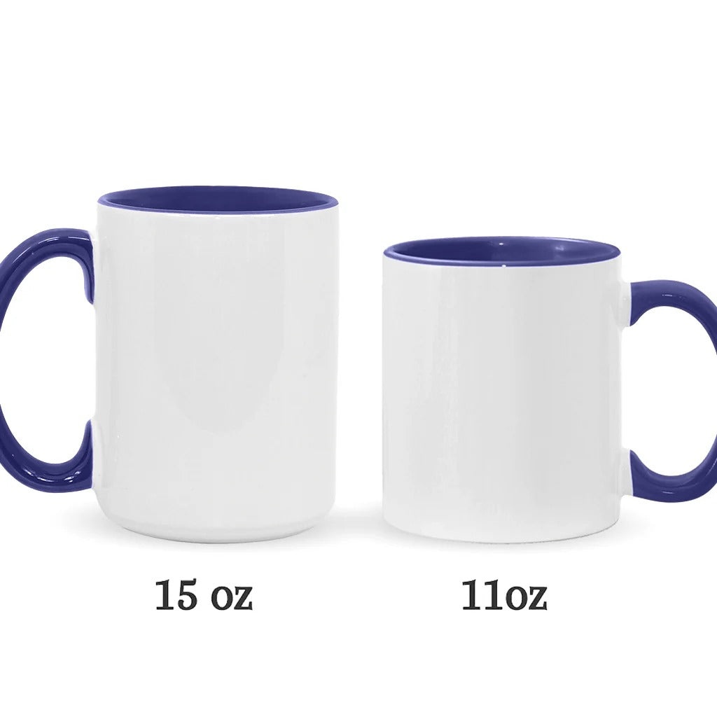 Beautiful Owl Book Lovers - Personalized Book Accent Mug