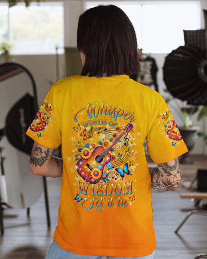 WHISPER WORDS OF WISDOM ALL OVER PRINT