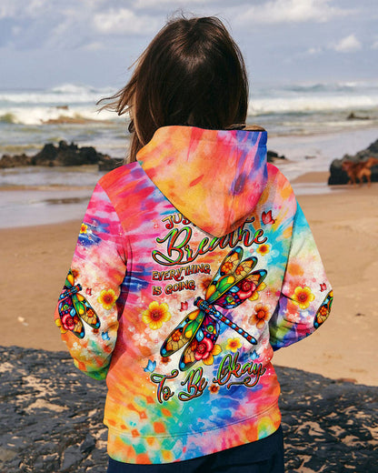 JUST BREATHE DRAGONFLY ALL OVER PRINT