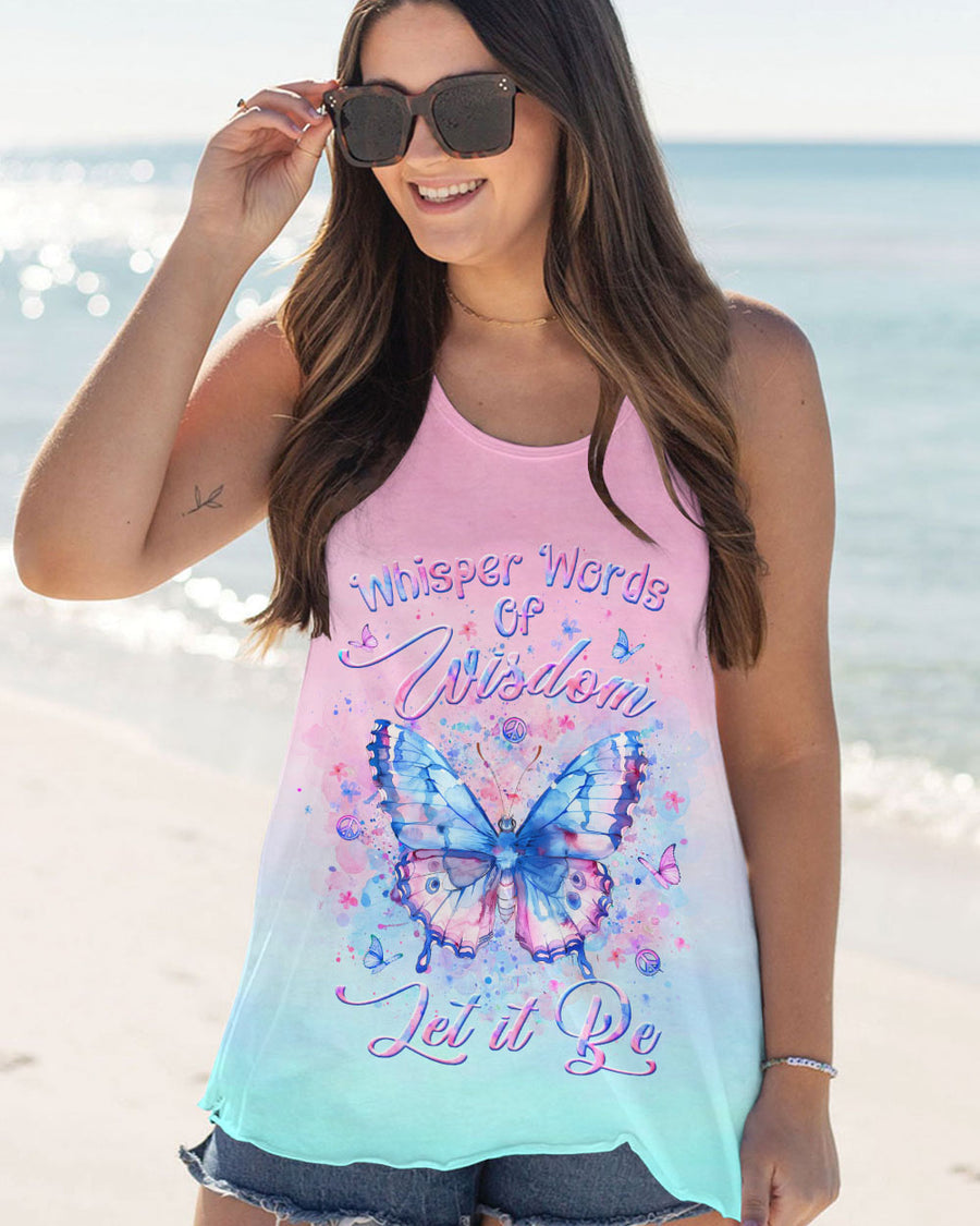 WHISPER WORDS OF WISDOM BUTTERFLY ALL OVER PRINT