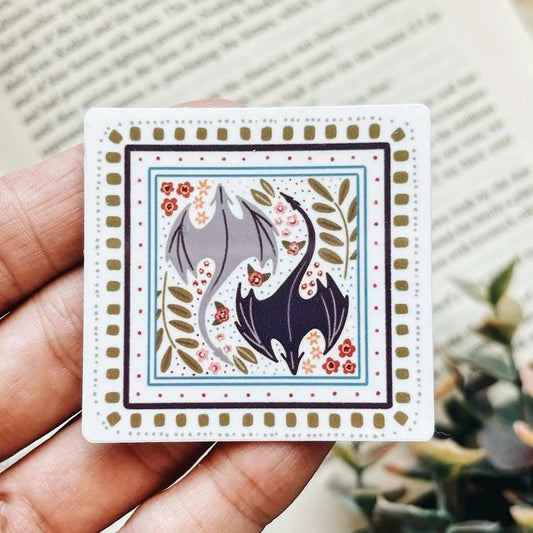 Fantasy Dragon Mosaic Sticker Decal