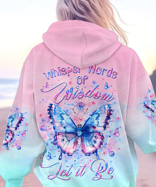 WHISPER WORDS OF WISDOM BUTTERFLY ALL OVER PRINT