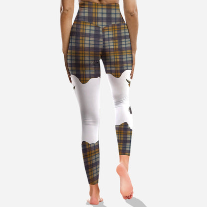 Cute Highland Cow - Personalized Hoodie and Leggings