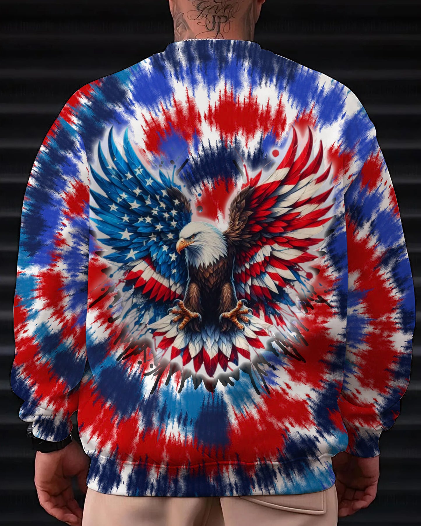 Eagle Patriotic - Personalized Eagle All Over Print Shirt