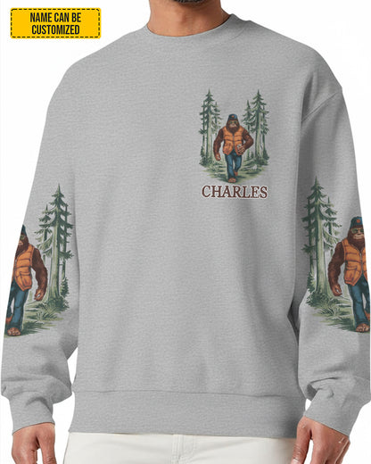 Don't Be An Assquatch – Personalized Bigfoot All Over Print Shirt