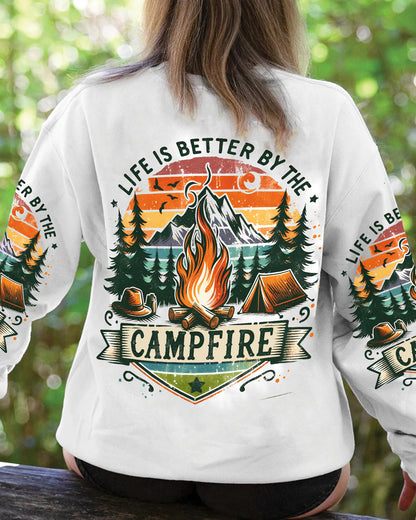 Personalized Life Is Better By The Campfire All Over Print Shirt