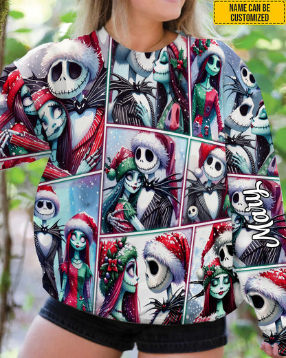 Couple love - Personalized Couple All Over Print Shirt