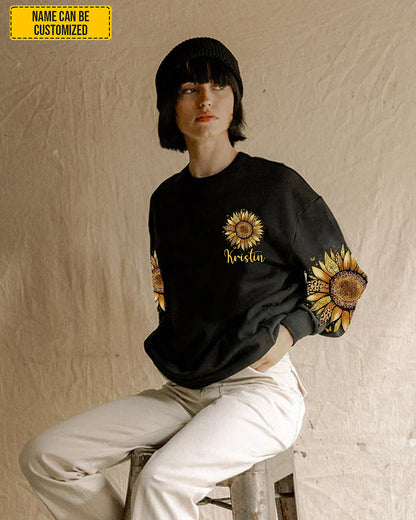 Be The Sunshine - Personalized Sunflower All Over Print Shirt