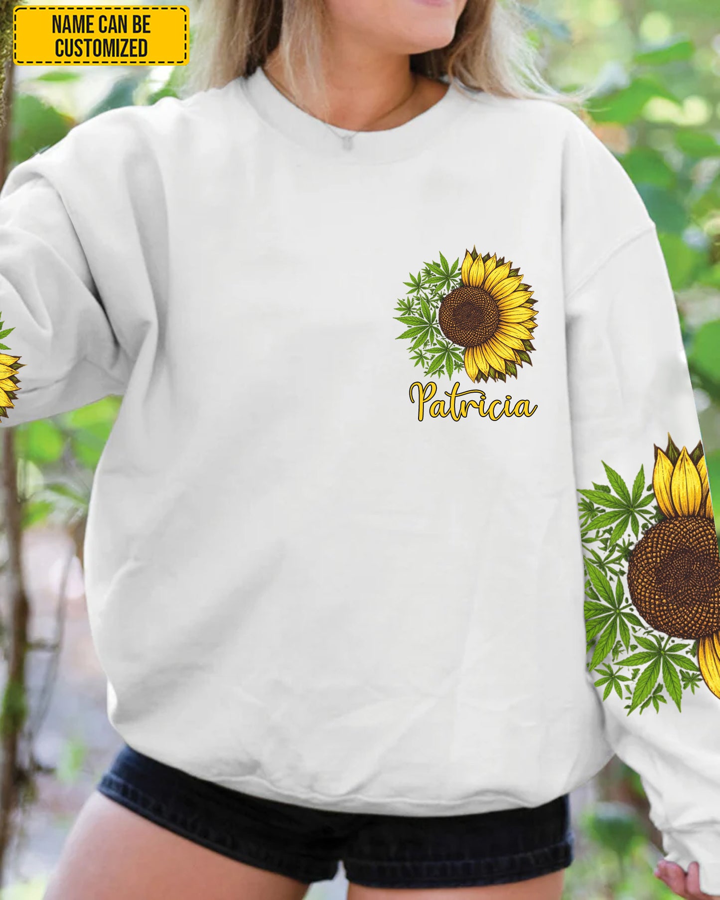 Just A Girl Who Loves Cannabis  - Personalized All Over Print Shirt