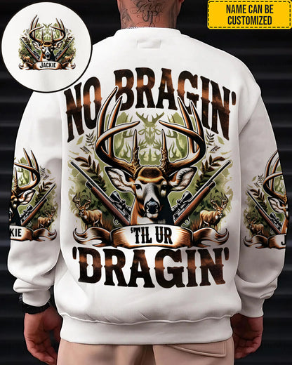 Personalized Deer Hunting All Over Print Shirt
