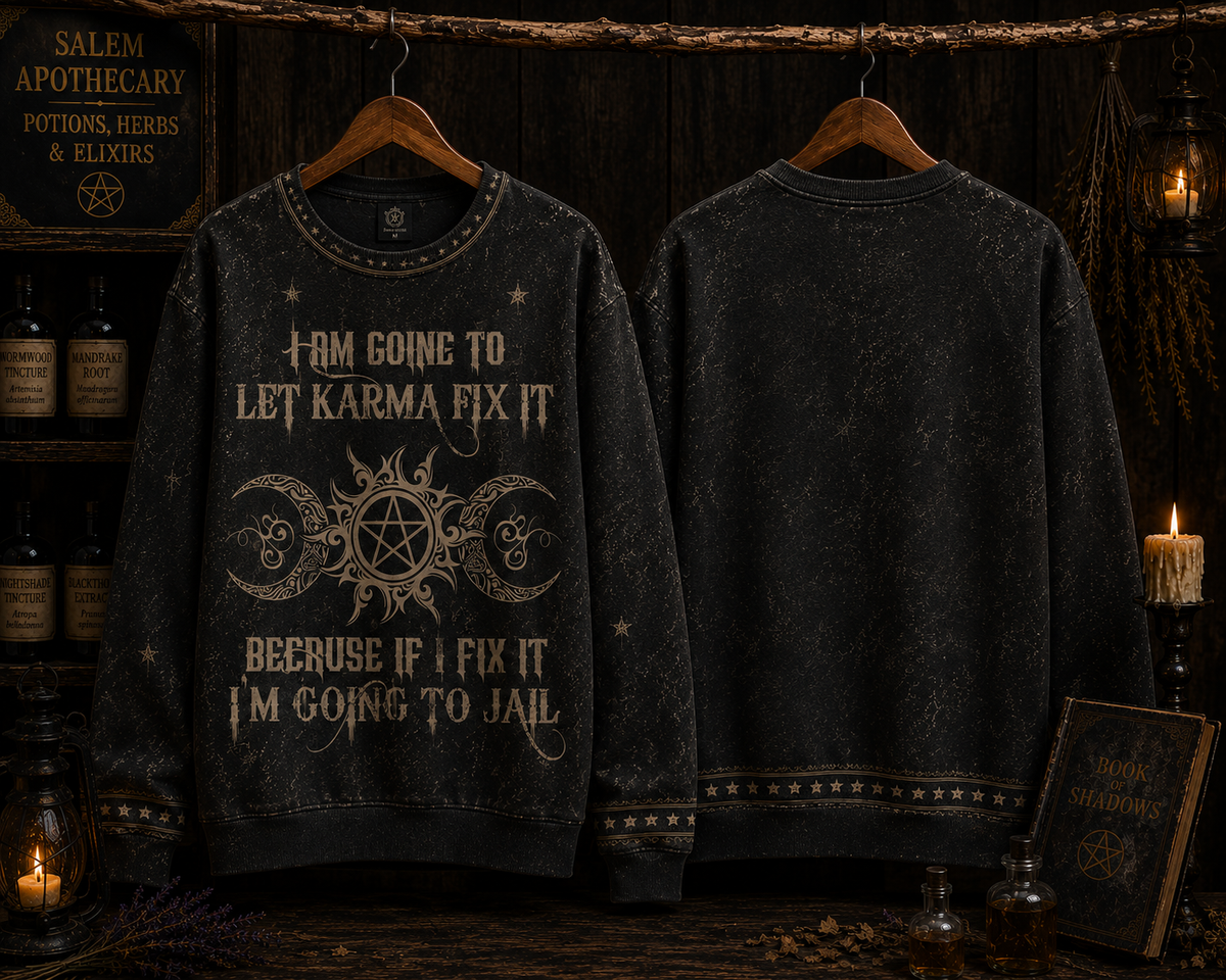 Let Karma Fix It Witch Shirt – The Perfect Gift for Witches