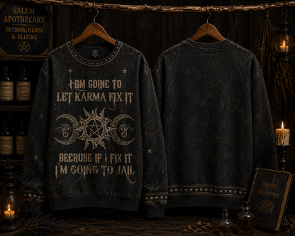 Let Karma Fix It Witch Shirt – The Perfect Gift for Witches