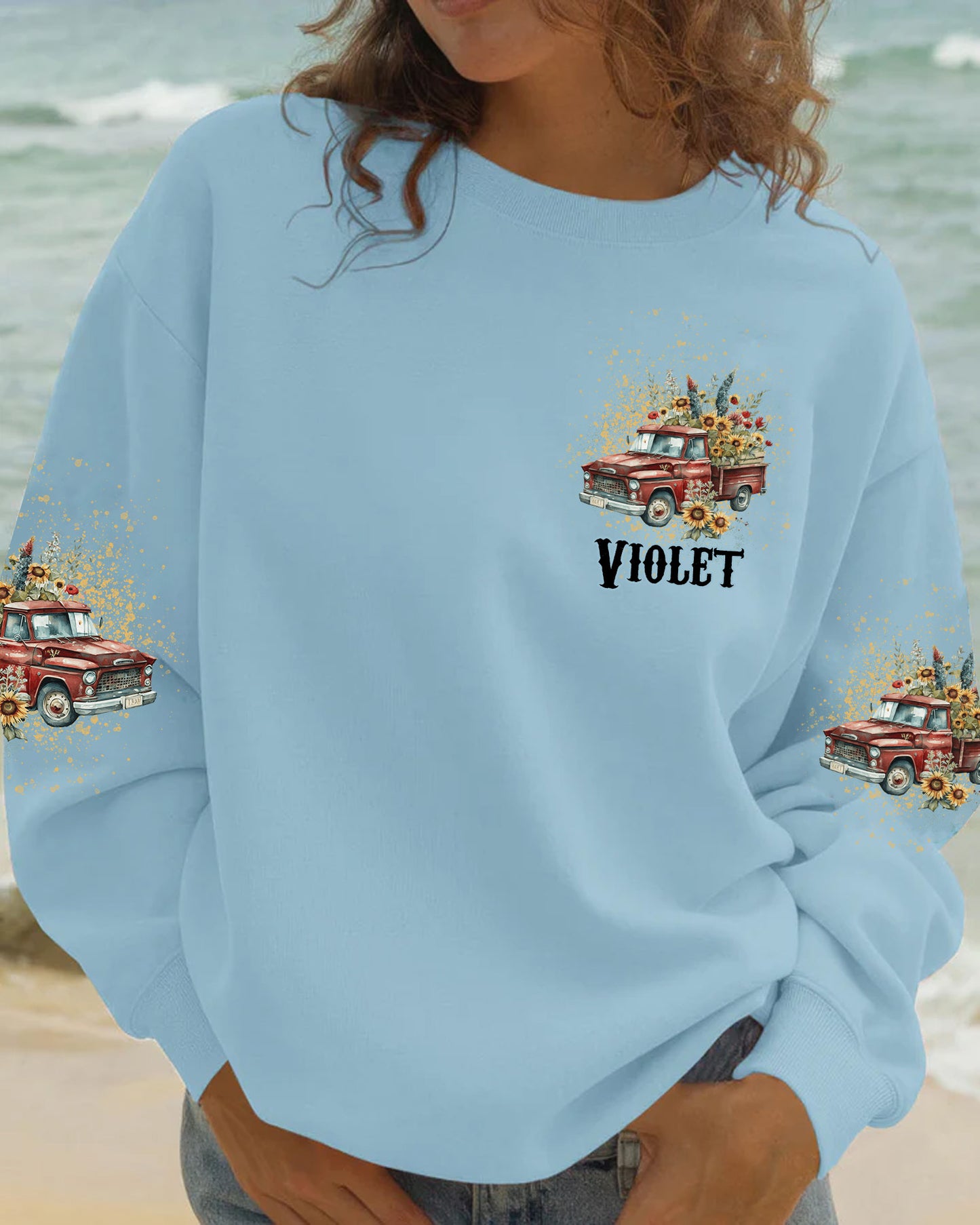 Jesus Take The Wheel - Personalize All Over Print