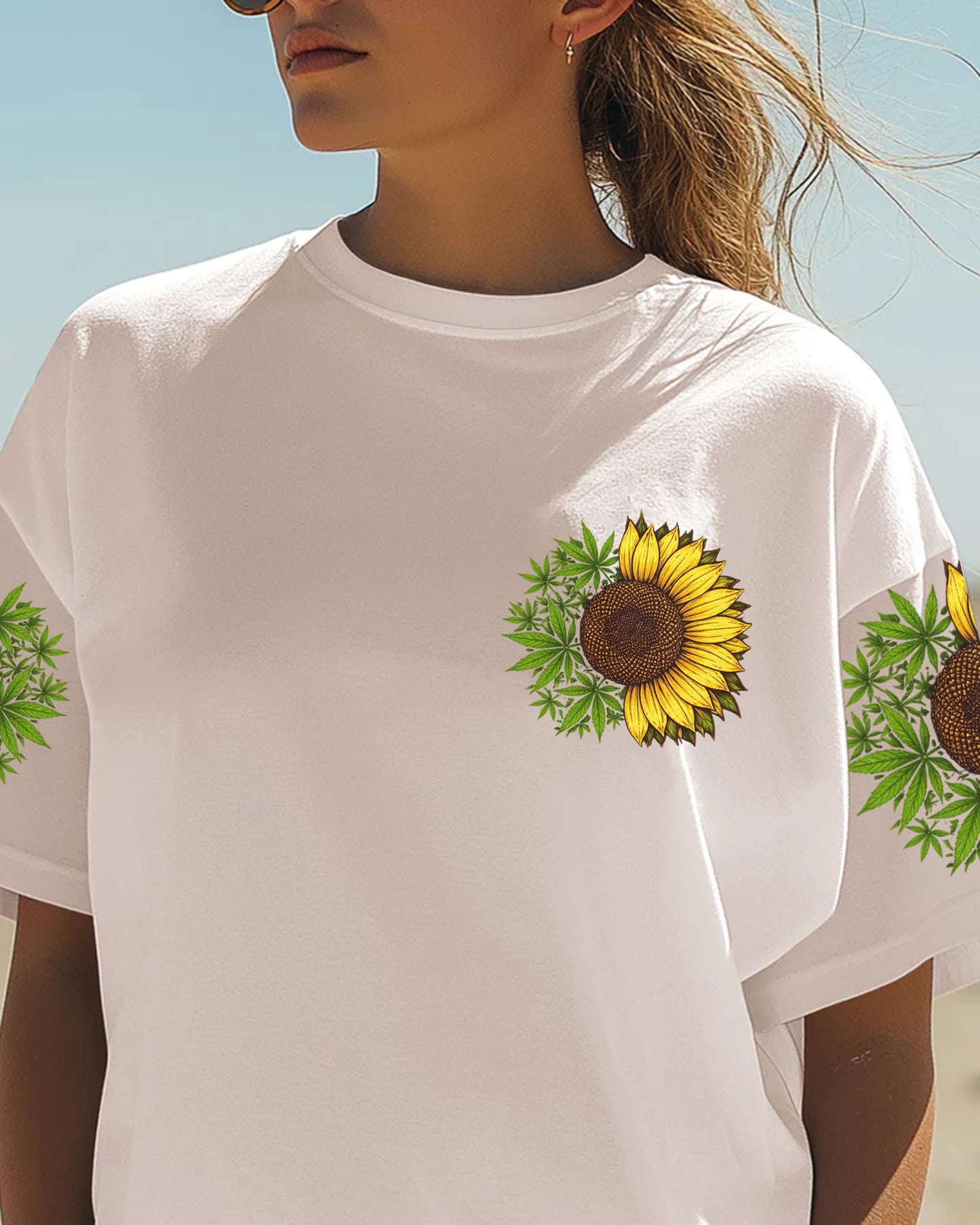 Just A Girl Who Loves Cannabis  - Personalized All Over Print Shirt