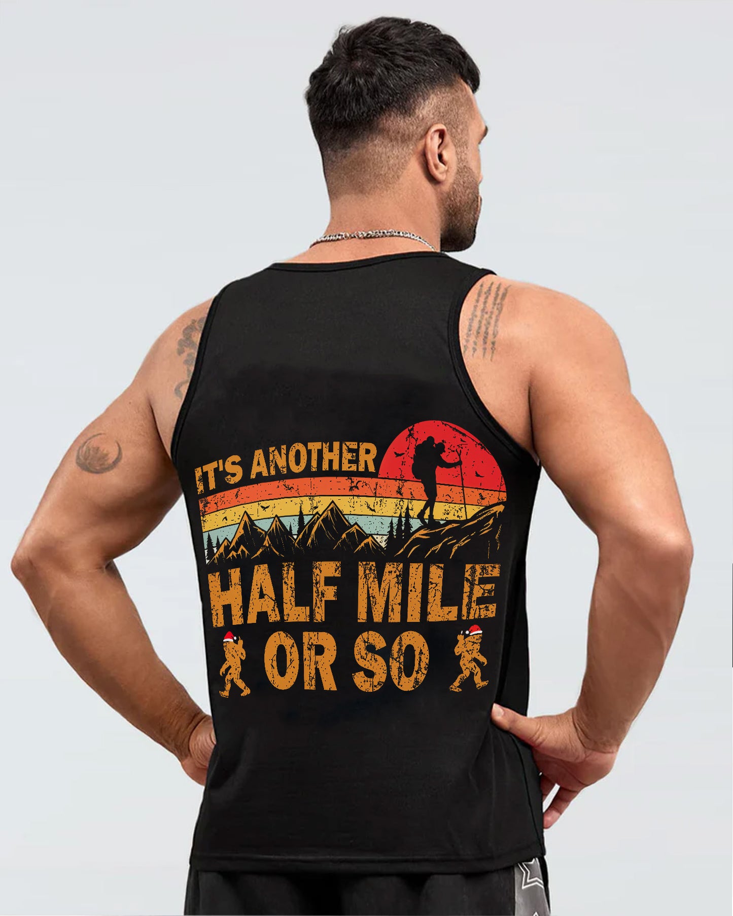 Personalized It's Another Half Mile Or So Bigfoot All Over Print Shirt