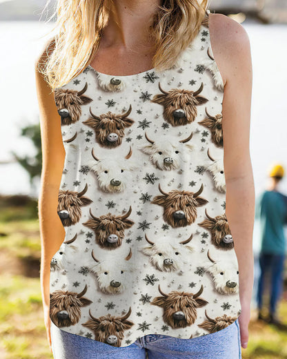 Highland Cow Shirt - Personalized All Over Print Shirt