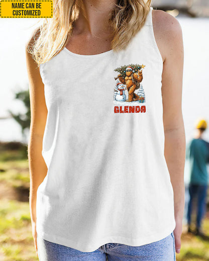 Merry Squatchmas – Personalized Sasquatch All Over Print Shirt