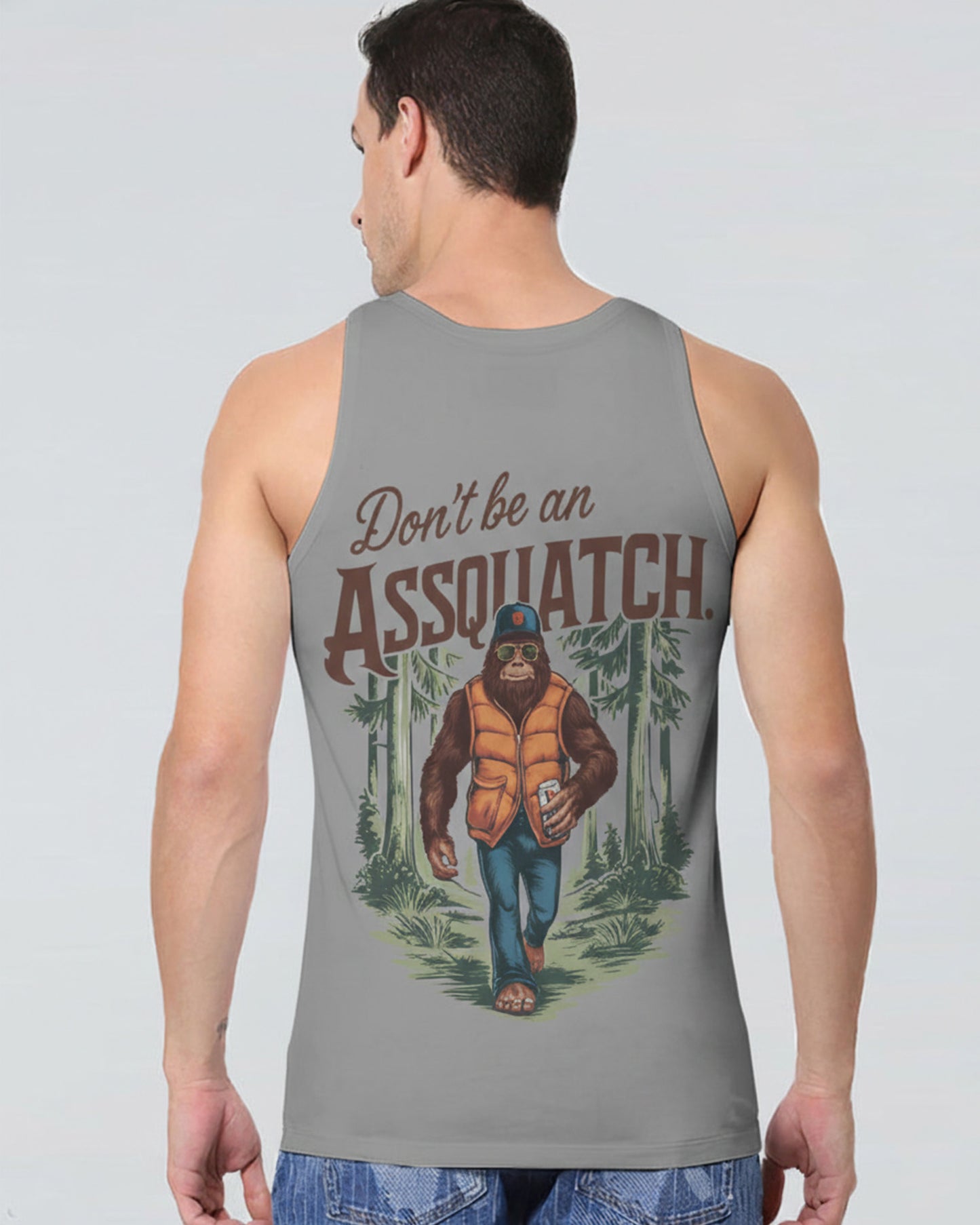 Don't Be An Assquatch – Personalized Bigfoot All Over Print Shirt