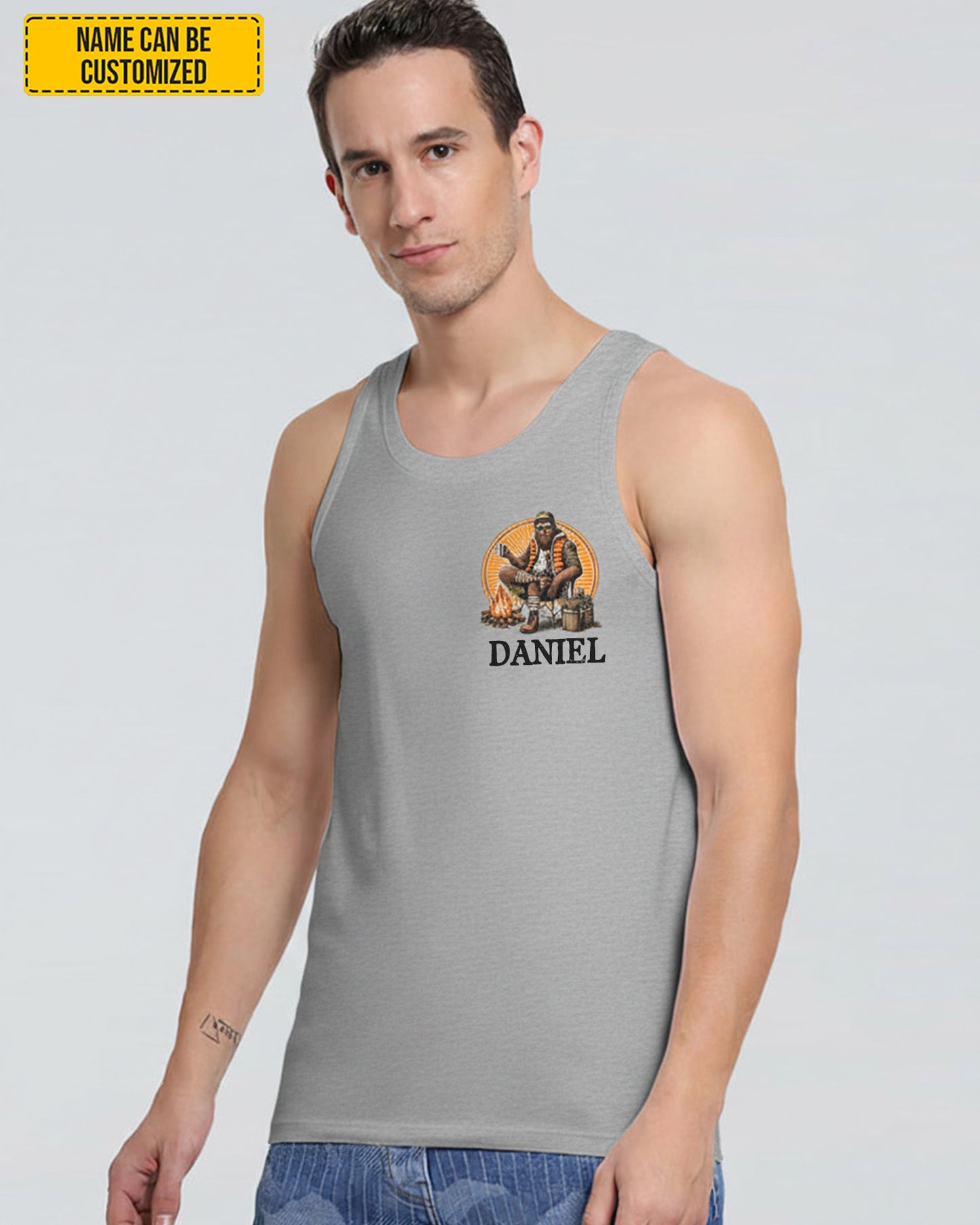 Fun Fact I Don't Care – Personalized Bigfoot All Over Print Shirt