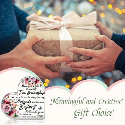 True Friendship Acrylic Plaque - Gift For Friend And Sister 2